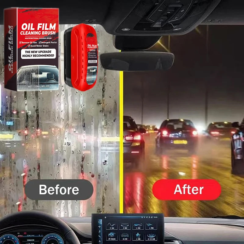 Car Glass Oil Film Remover - Azhouses Cleaner