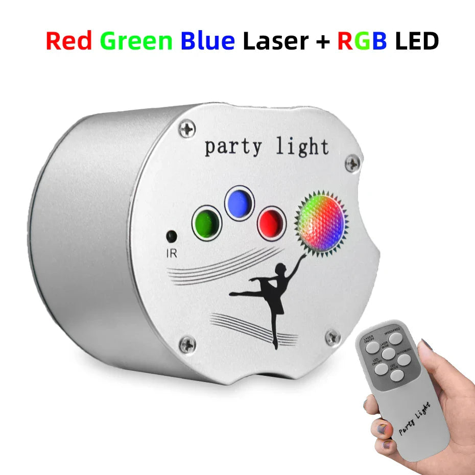 ALIEN RGB Stage Laser Light - Remote Control Party Projector