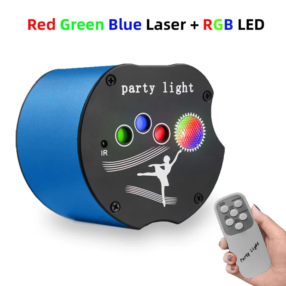 ALIEN RGB Stage Laser Light - Remote Control Party Projector