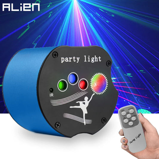 ALIEN RGB Stage Laser Light - Remote Control Party Projector