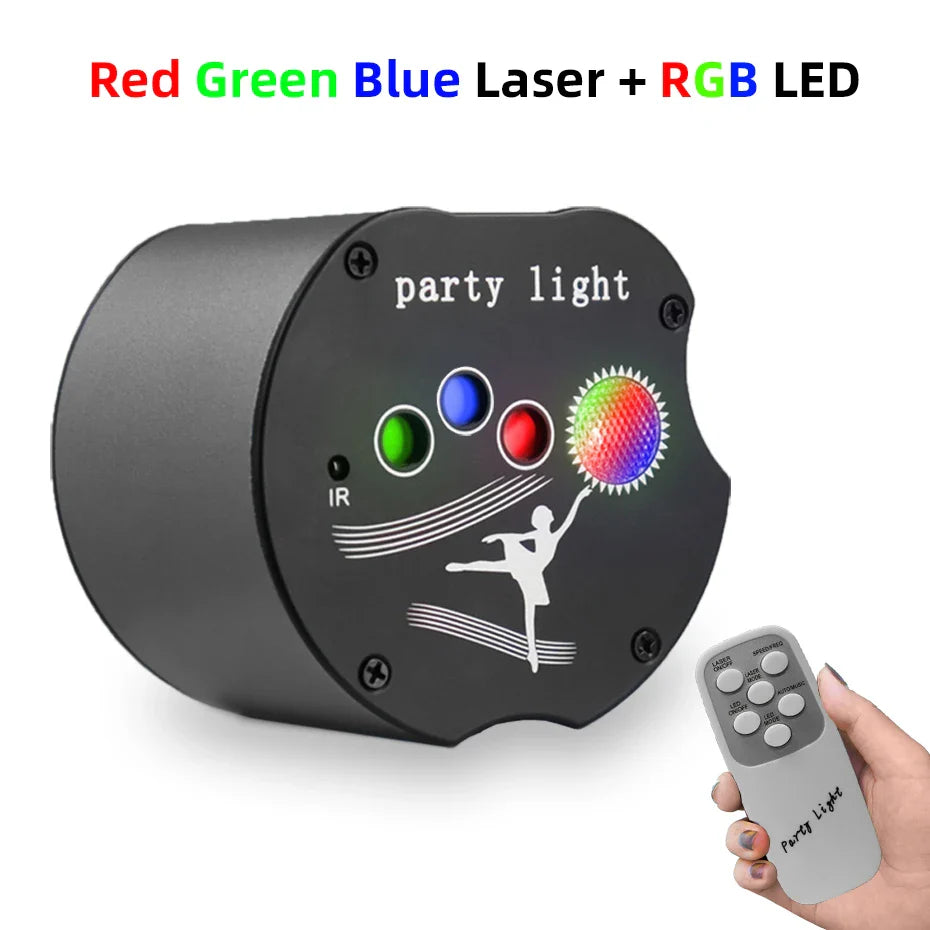 ALIEN RGB Stage Laser Light - Remote Control Party Projector