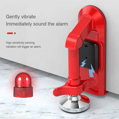 Portable Alarm Door Stopper - Anti-Theft Security Device