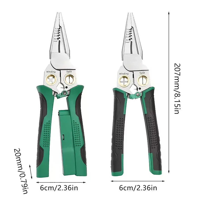 8-in-1 Multifunction Wire Stripping Pliers for Electricians