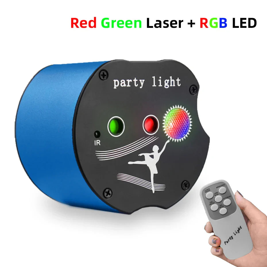 ALIEN RGB Stage Laser Light - Remote Control Party Projector